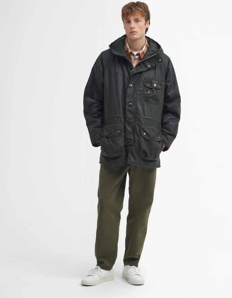 Field Mens Wax Parka