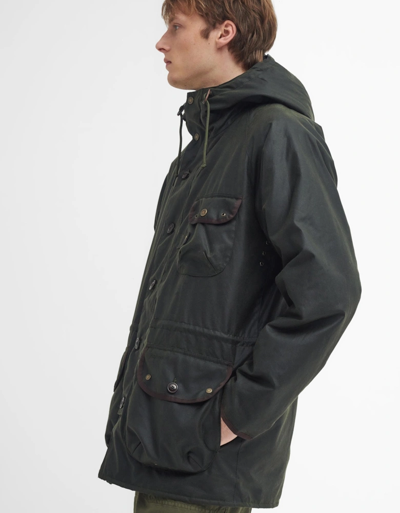 Field Mens Wax Parka