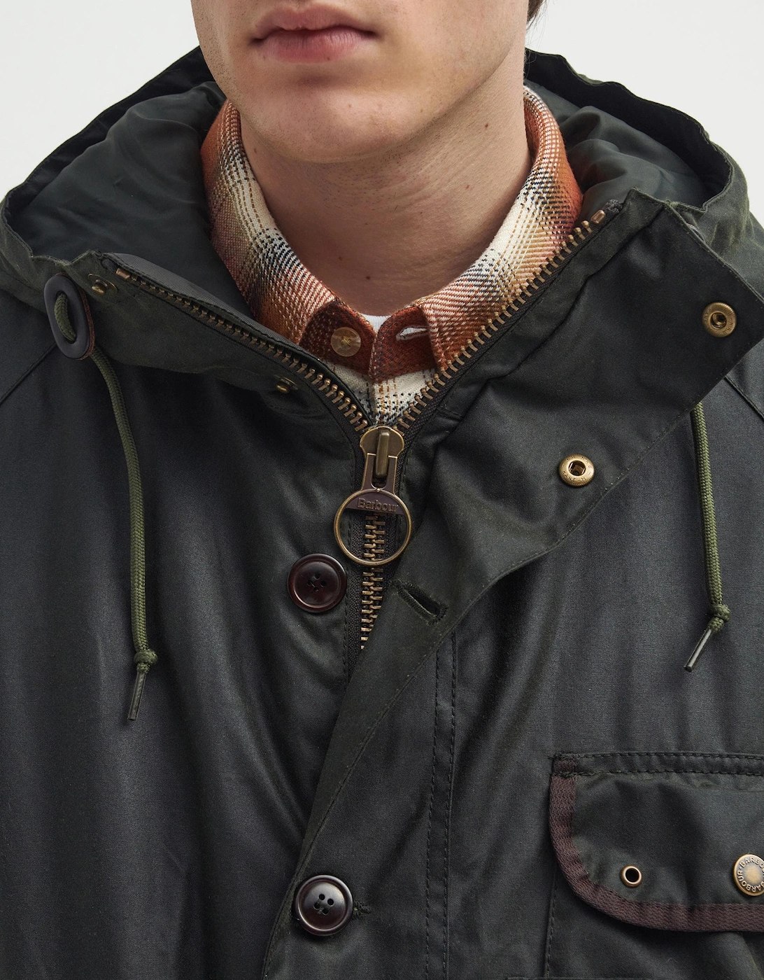 Field Mens Wax Parka