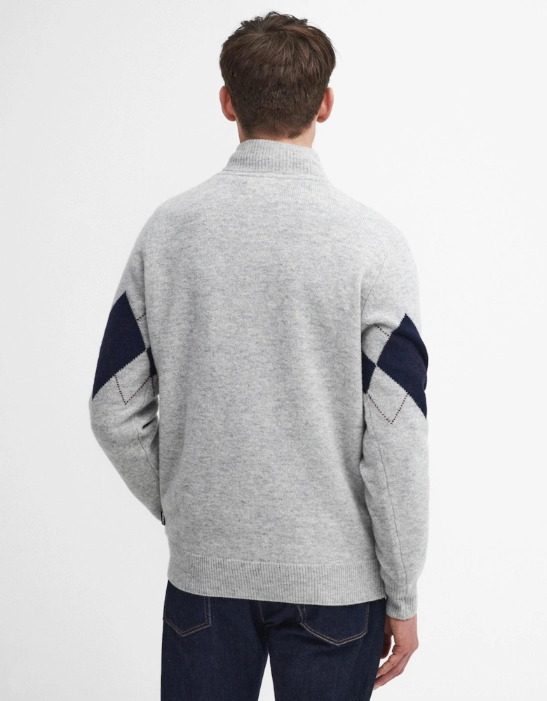 Hartfield Mens Half Zip Knitted Jumper
