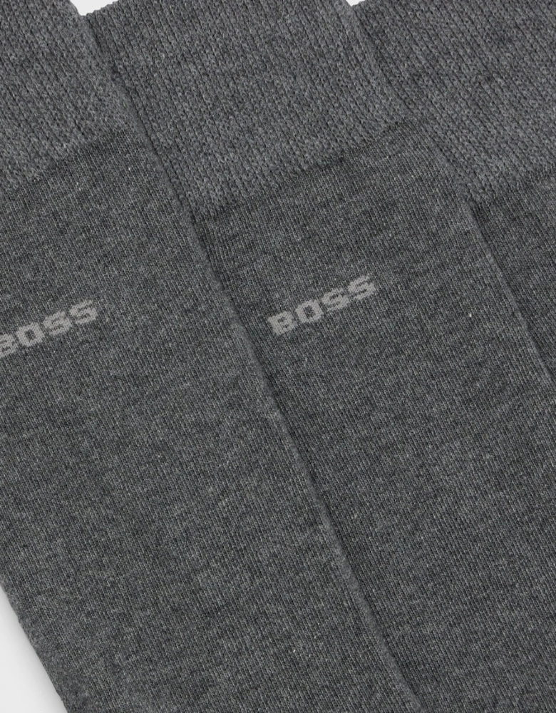 BOSS Orange 3 Pack RS Uni Socks NOS - Medium Grey 031