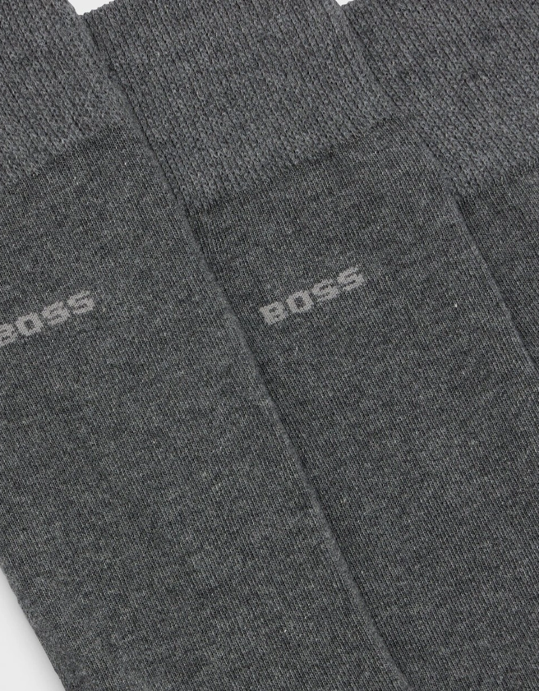 BOSS Orange 3 Pack RS Uni Socks NOS - Medium Grey 031