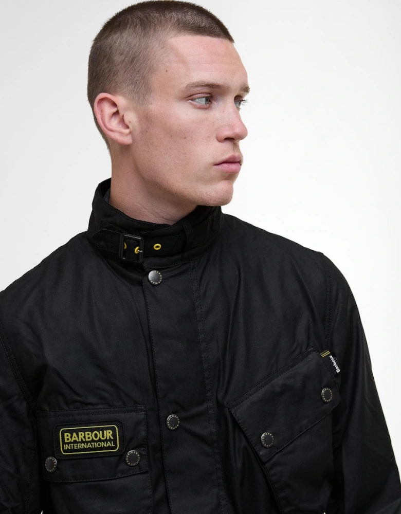 Slim International Mens Wax Jacket