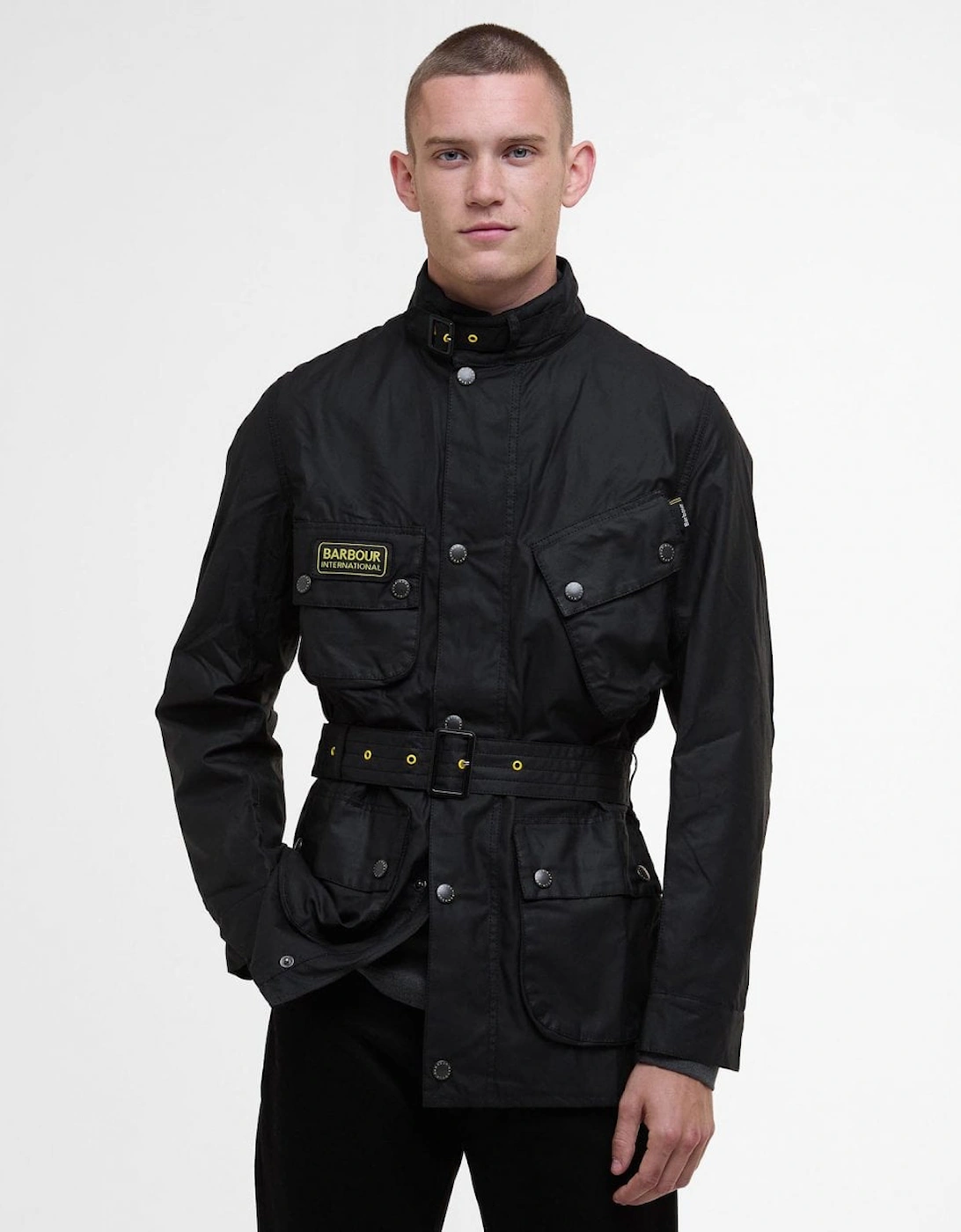 Slim International Mens Wax Jacket, 10 of 9