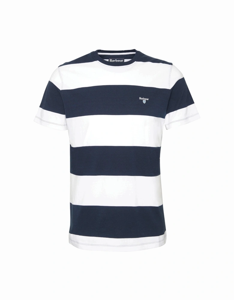 Whalton Stripe Mens Tailored T-Shirt