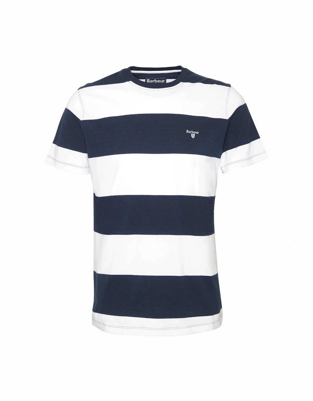 Whalton Stripe Mens Tailored T-Shirt