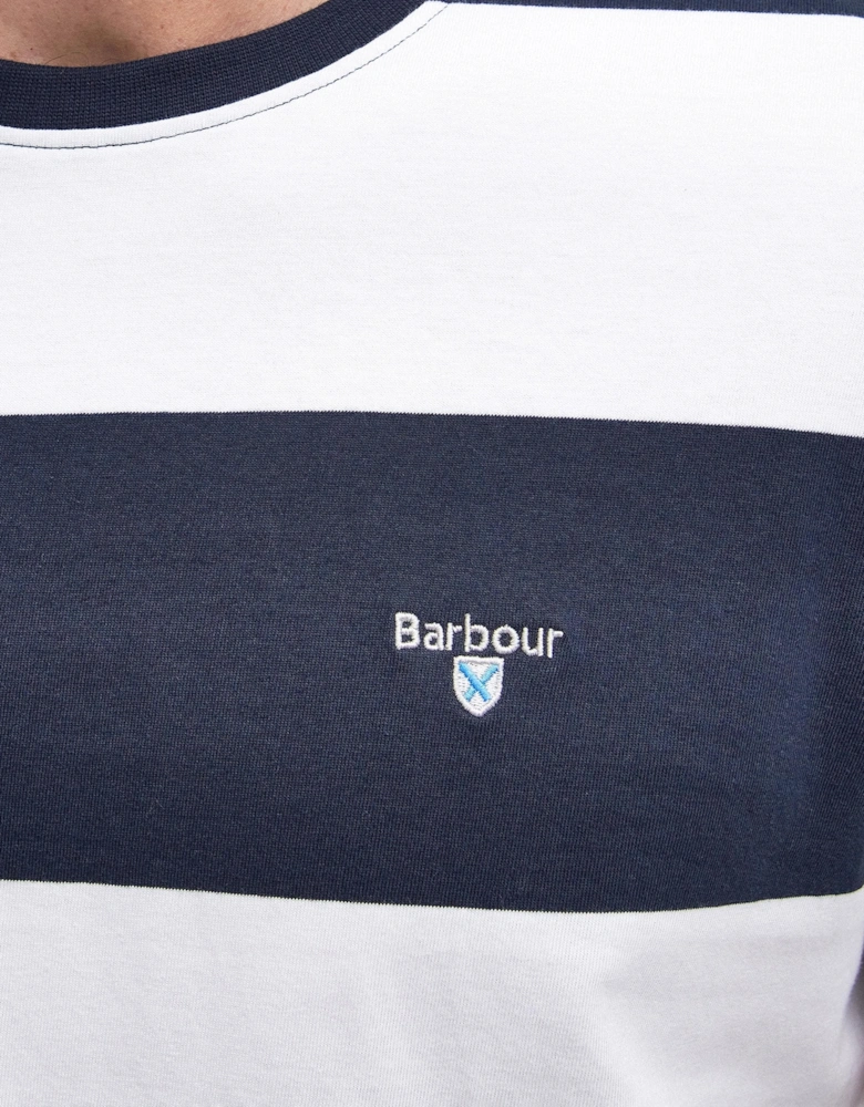 Whalton Stripe Mens Tailored T-Shirt