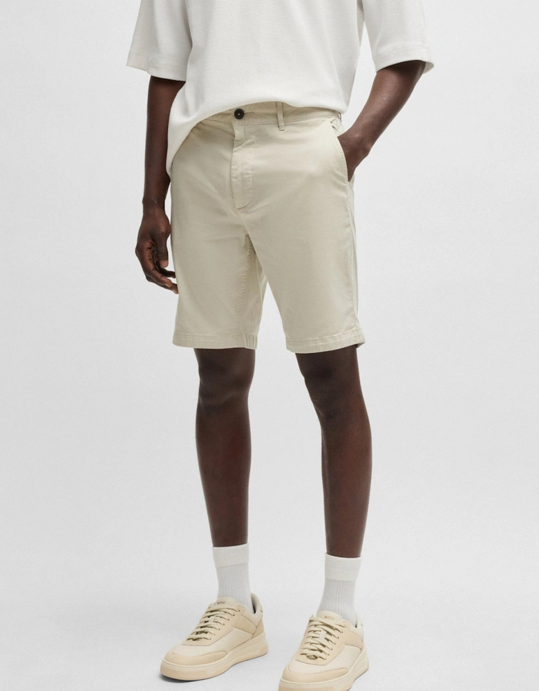 BOSS Orange Chino-slim-Shorts  271 L Beige