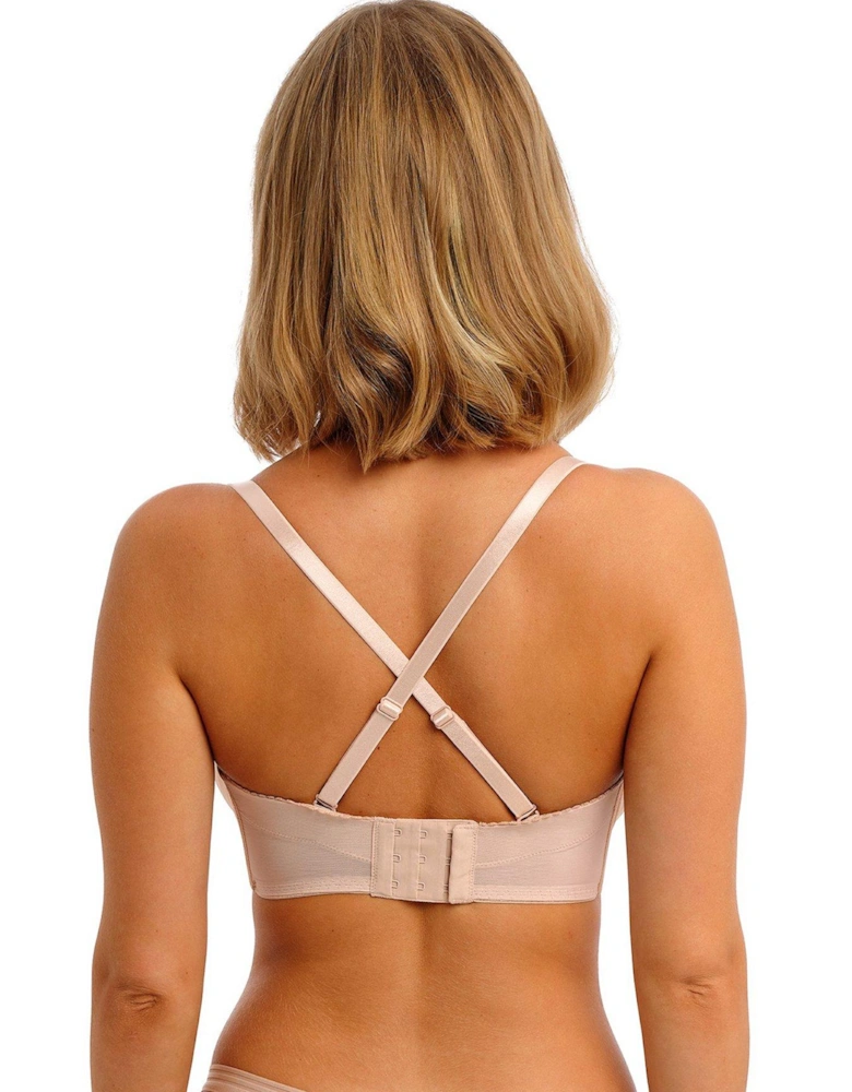 Tailored Underwired Moulded Strapless Bra - Nude