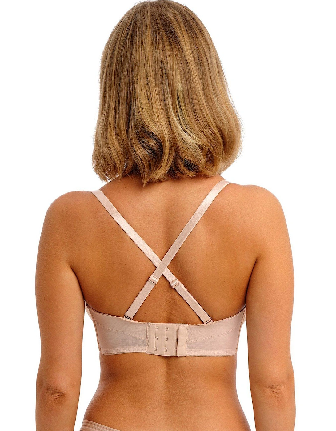 Tailored Underwired Moulded Strapless Bra - Nude
