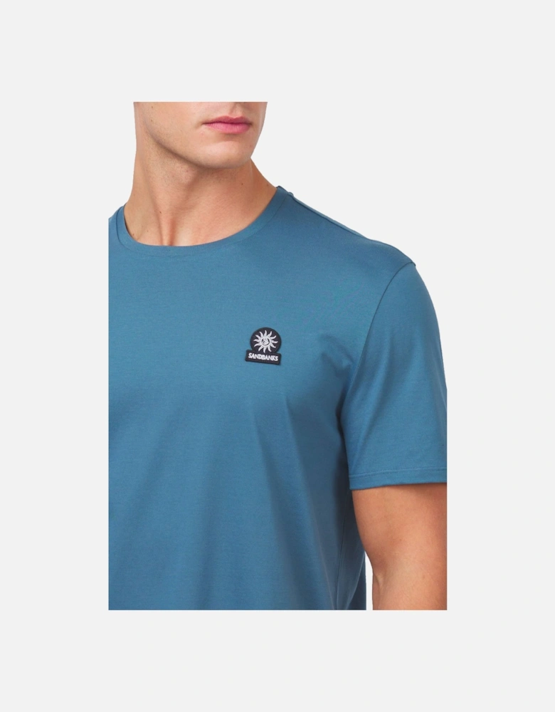 Badge Logo T-Shirt Teal