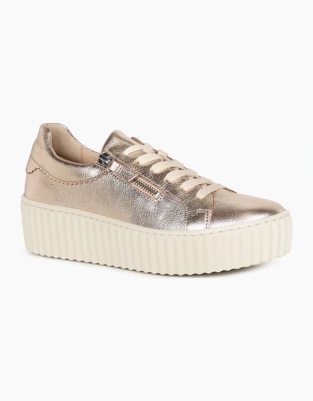 Gabor Women's Dolly Womens Trainers - Gold - Size: 7.5