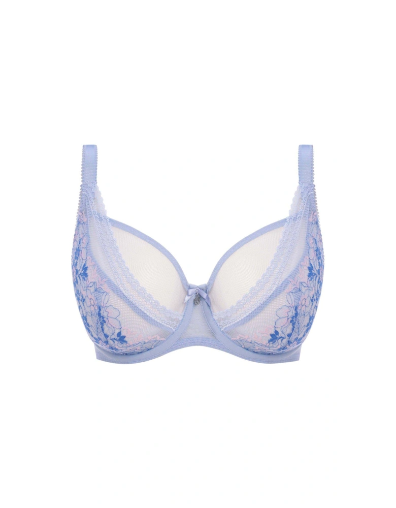 Sydnie Uw High Apex Plunge Bra - Blue