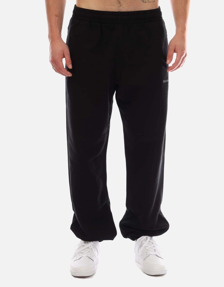 Diagonal Outline Slim Sweatpants