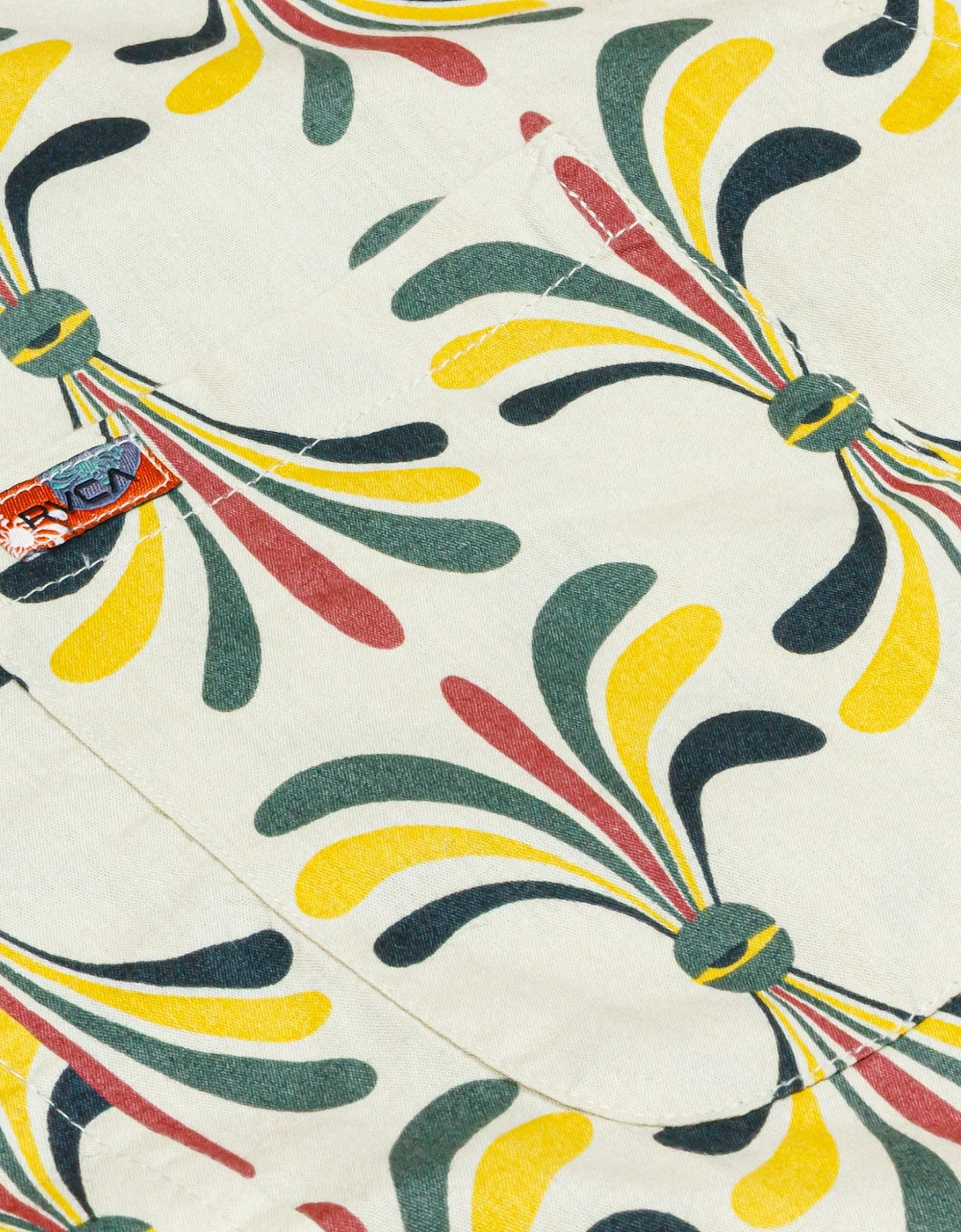 LA Eye Floral Shirt - Light Khaki