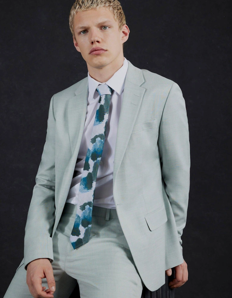 Sharkskin Suit Jacket