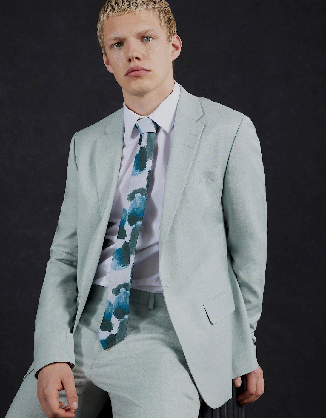 Sharkskin Suit Jacket, 2 of 1
