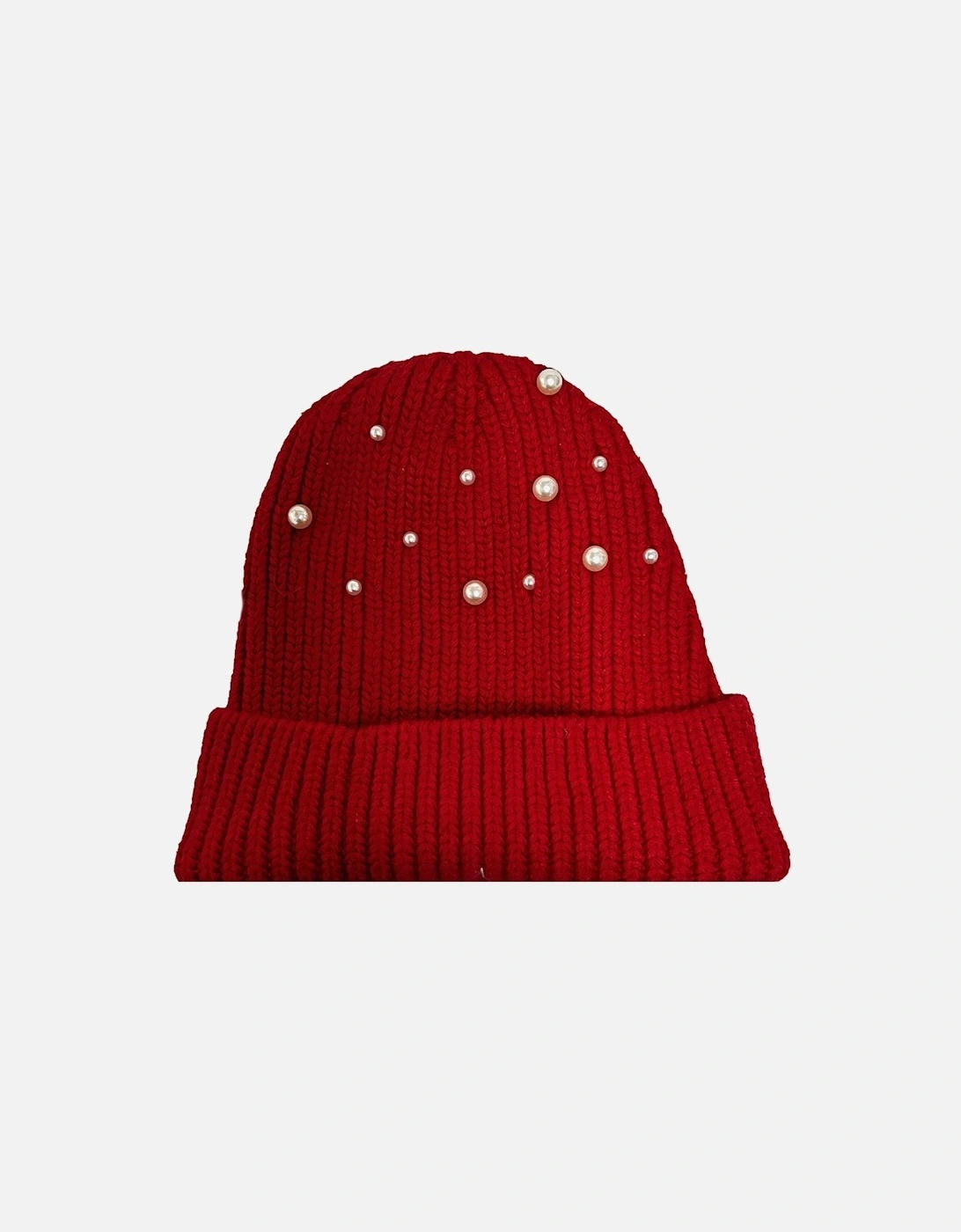 Pearl Embellished Beanie Hat, 2 of 1
