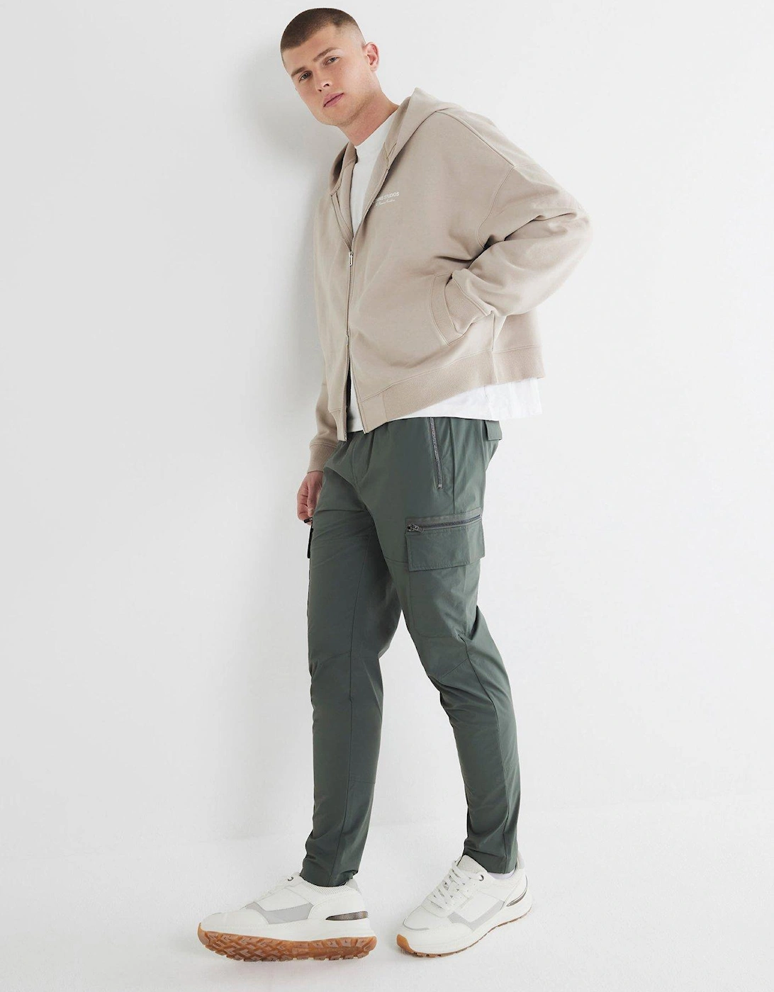 Affleck Skinny Cargo Pants - Green, 2 of 1