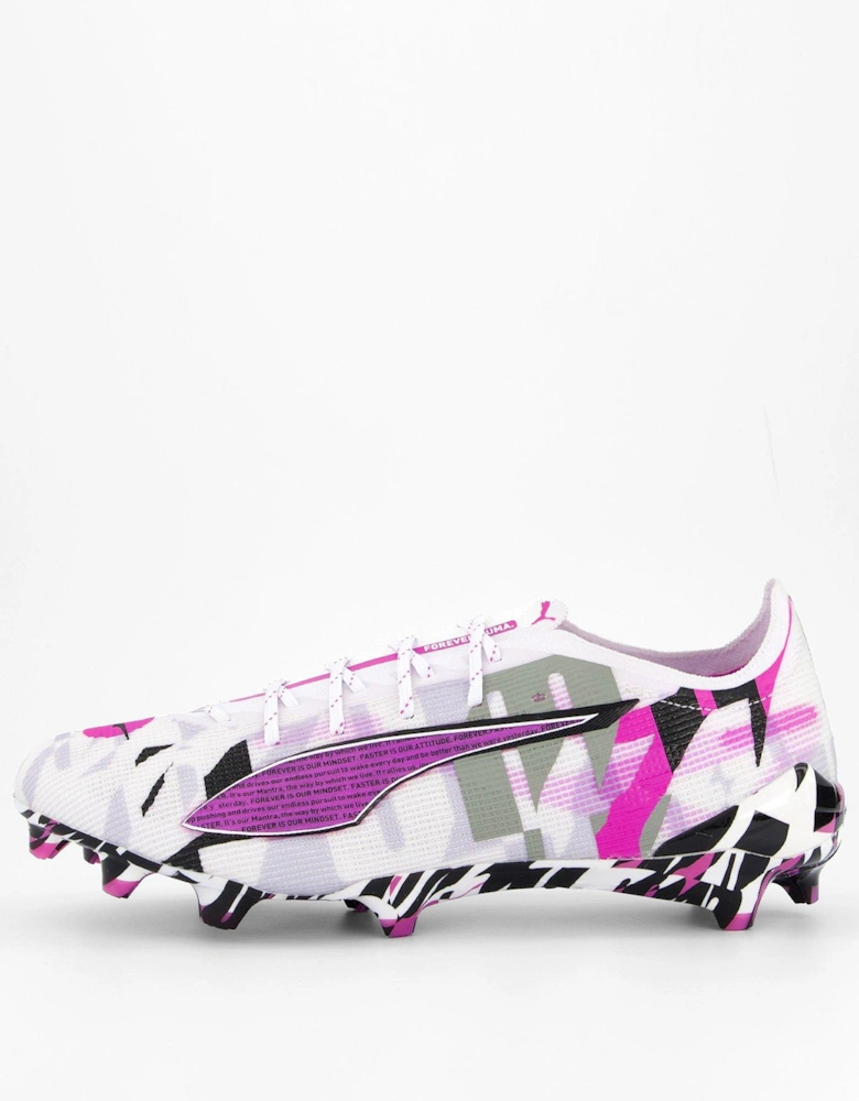 Mens Ultra 5 Ultimate Forever Firm Ground Football Boots - White