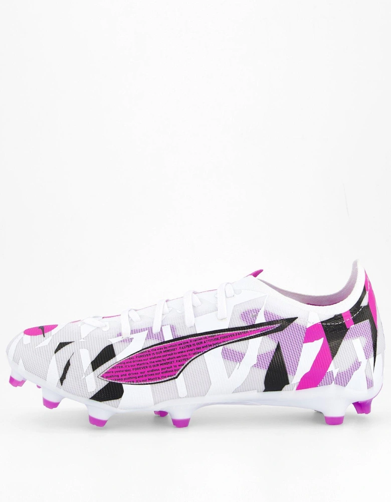 Mens Ultra 5 Match Forever Firm Ground Football Boots - White