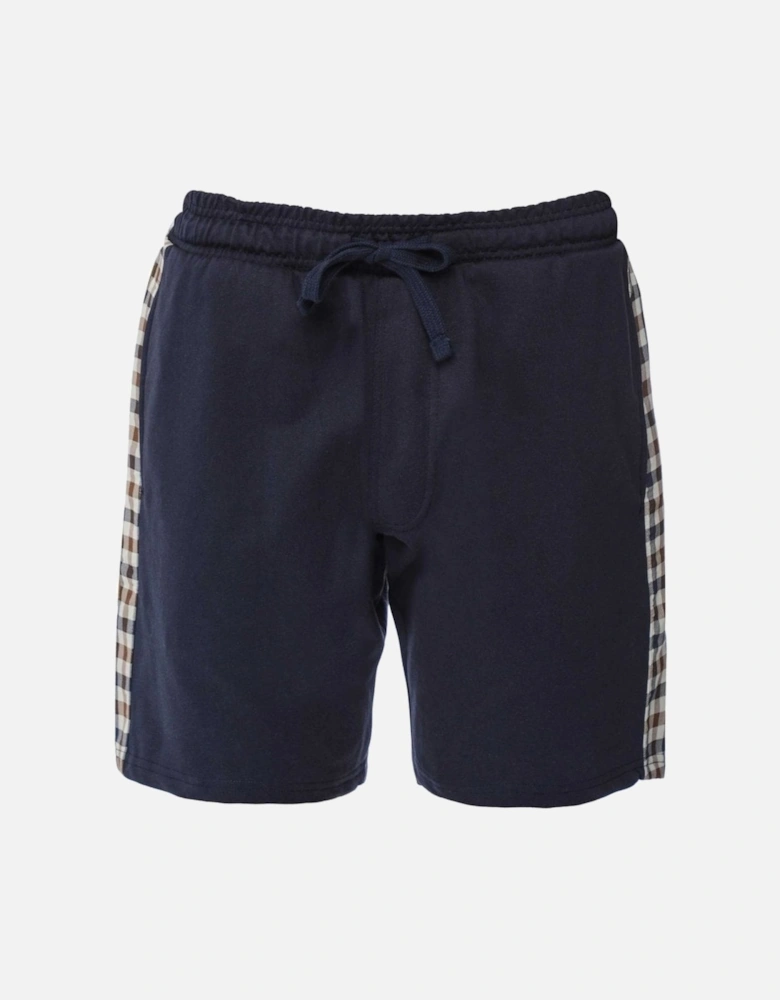 Cotton Navy Shorts