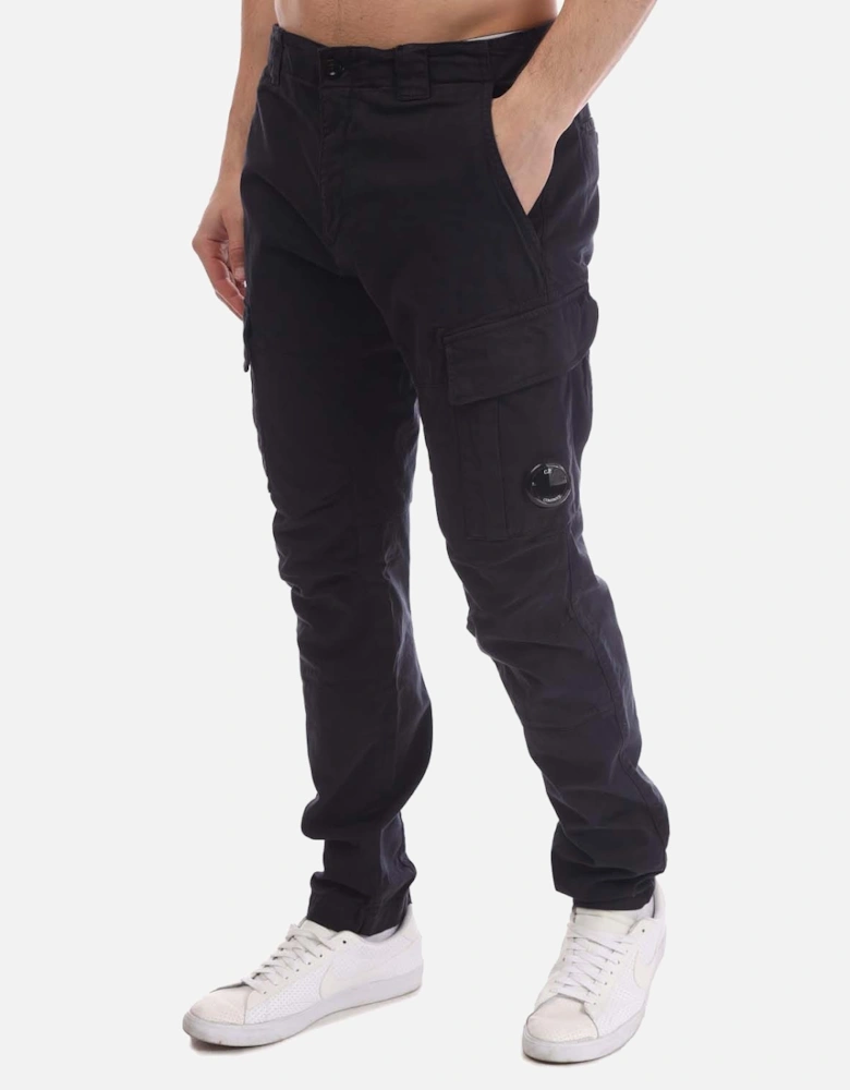 Stretch Sateen Cargo Pants