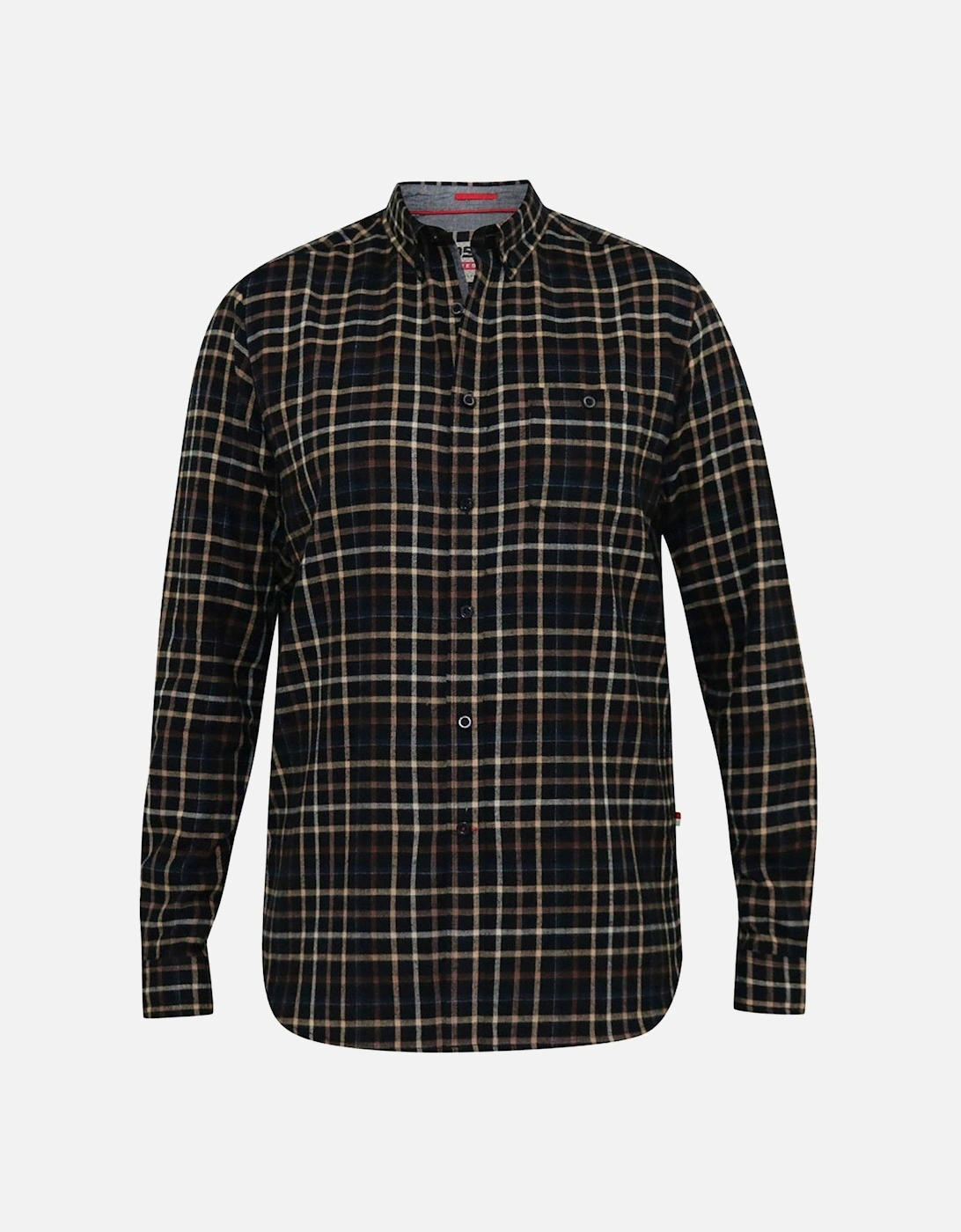 Destin Check Shirt - Tan/Black