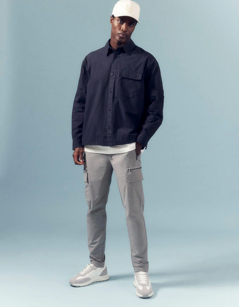 Affleck Skinny Cargo Pants - Grey