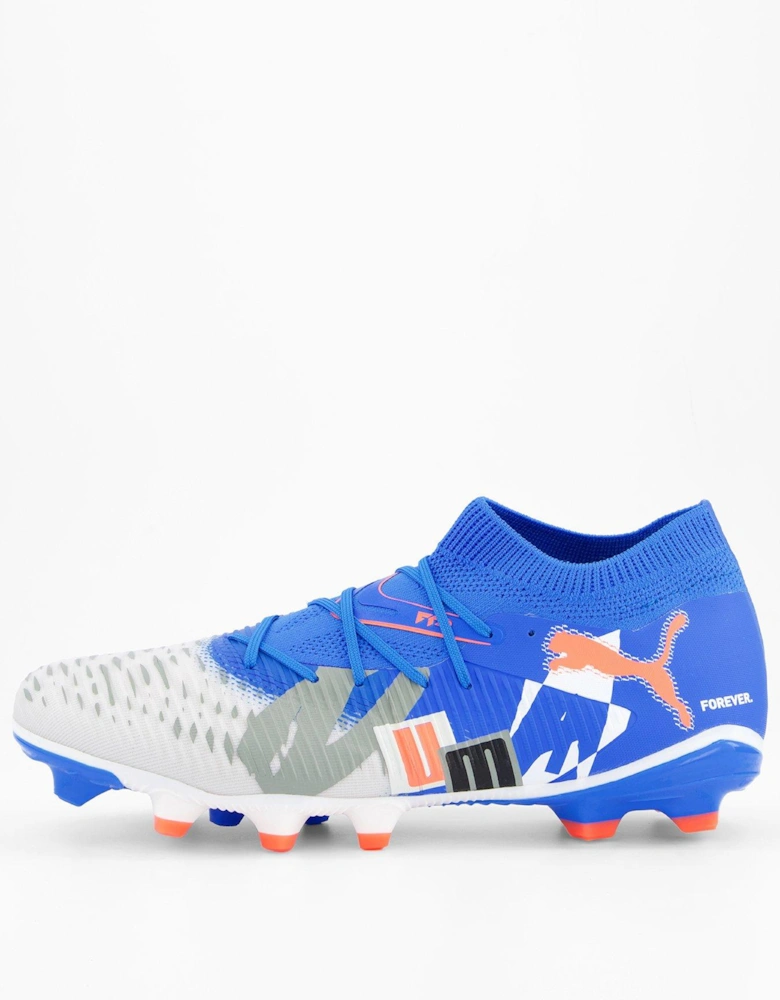 Mens Future 8 Match Creativity Firm Ground Football Boot - White