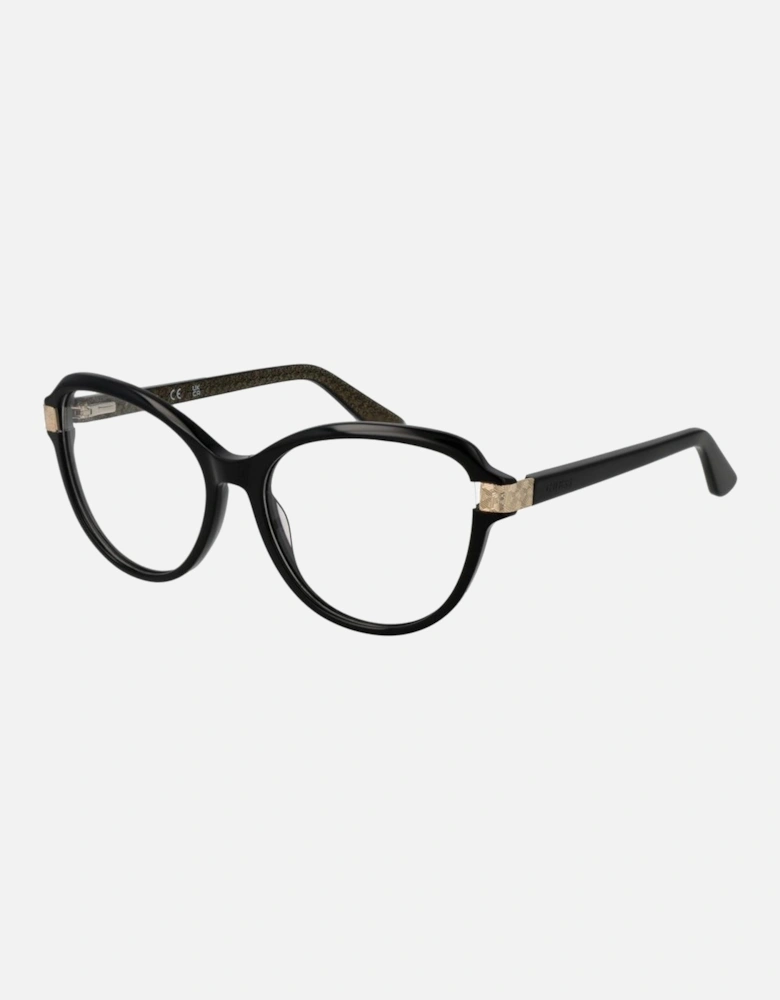 Cat Eye Acetate Frame Sunglasses Women - Black