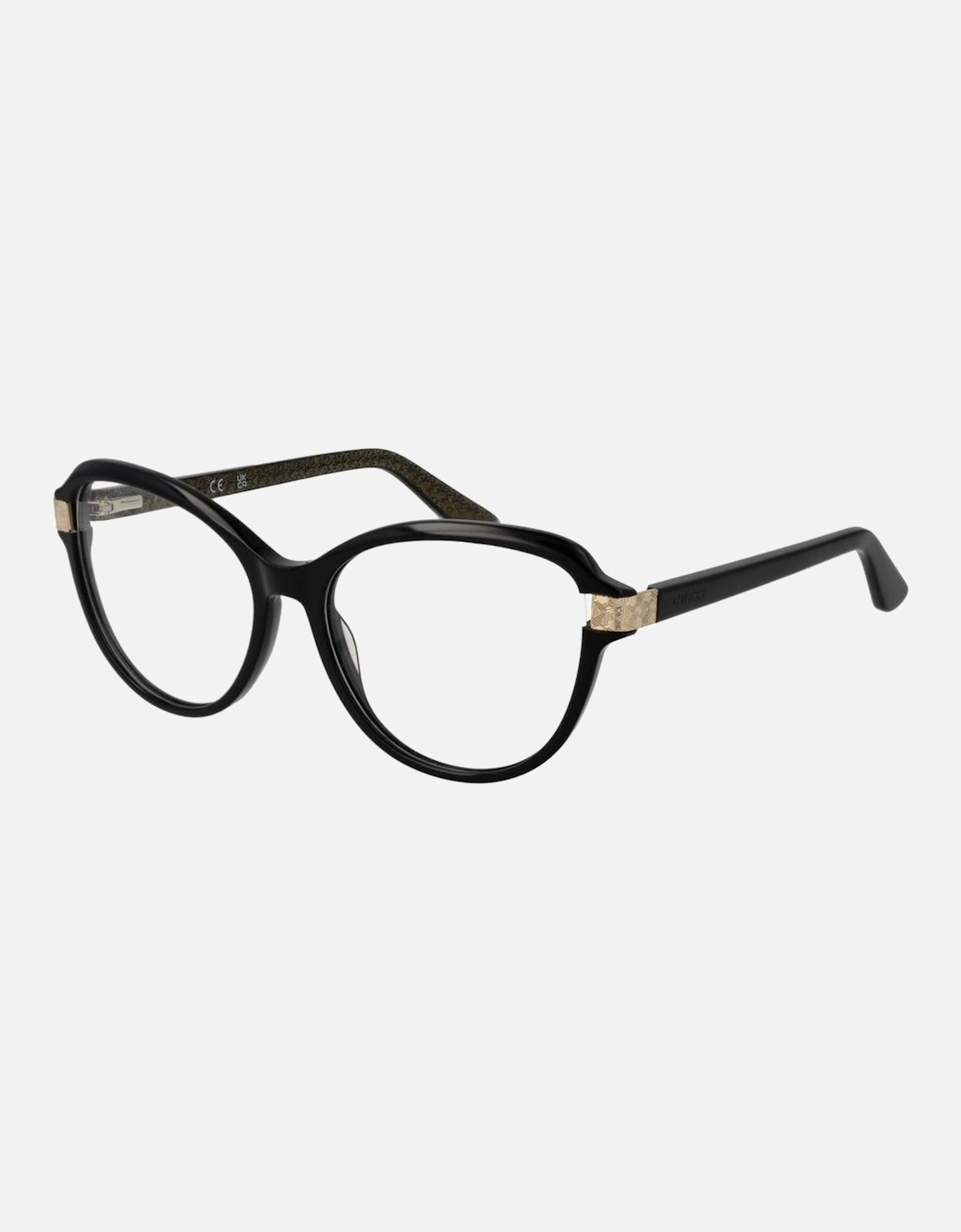 Cat Eye Acetate Frame Sunglasses Women - Black, 4 of 3