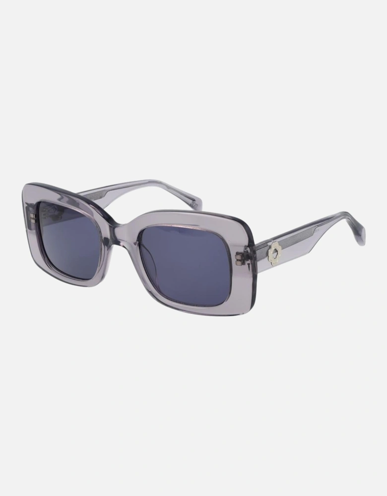 Mirrored Rectangle Acetate Sunglasses with 100% UV Protection Women -