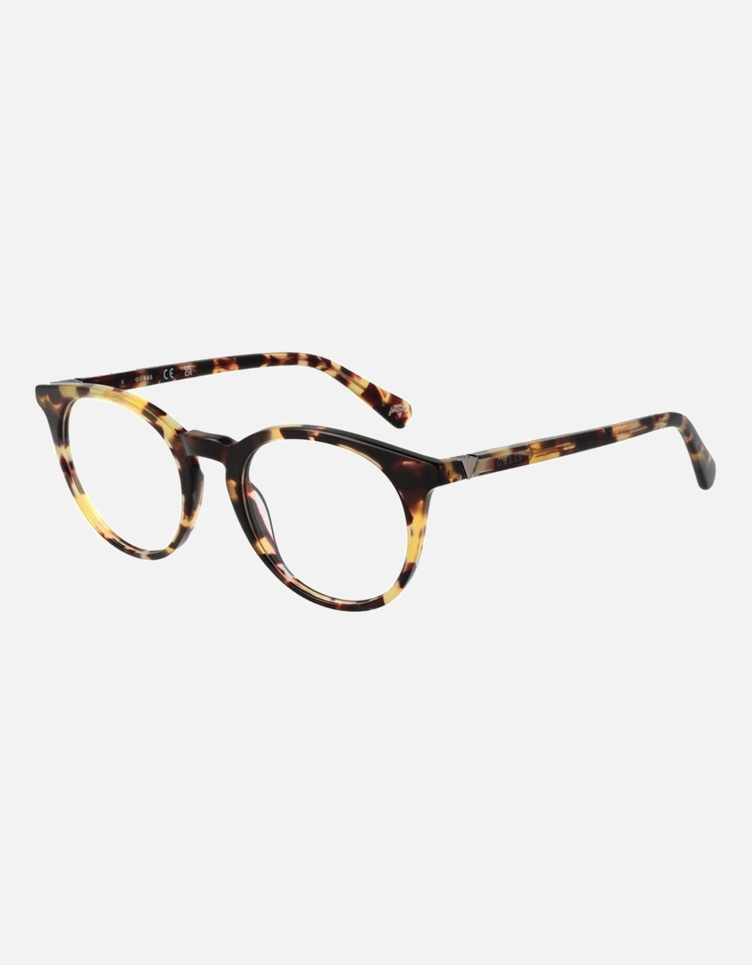 Round Acetate Full-Rim Eyeglasses Women - Brown Frames, 4 of 3