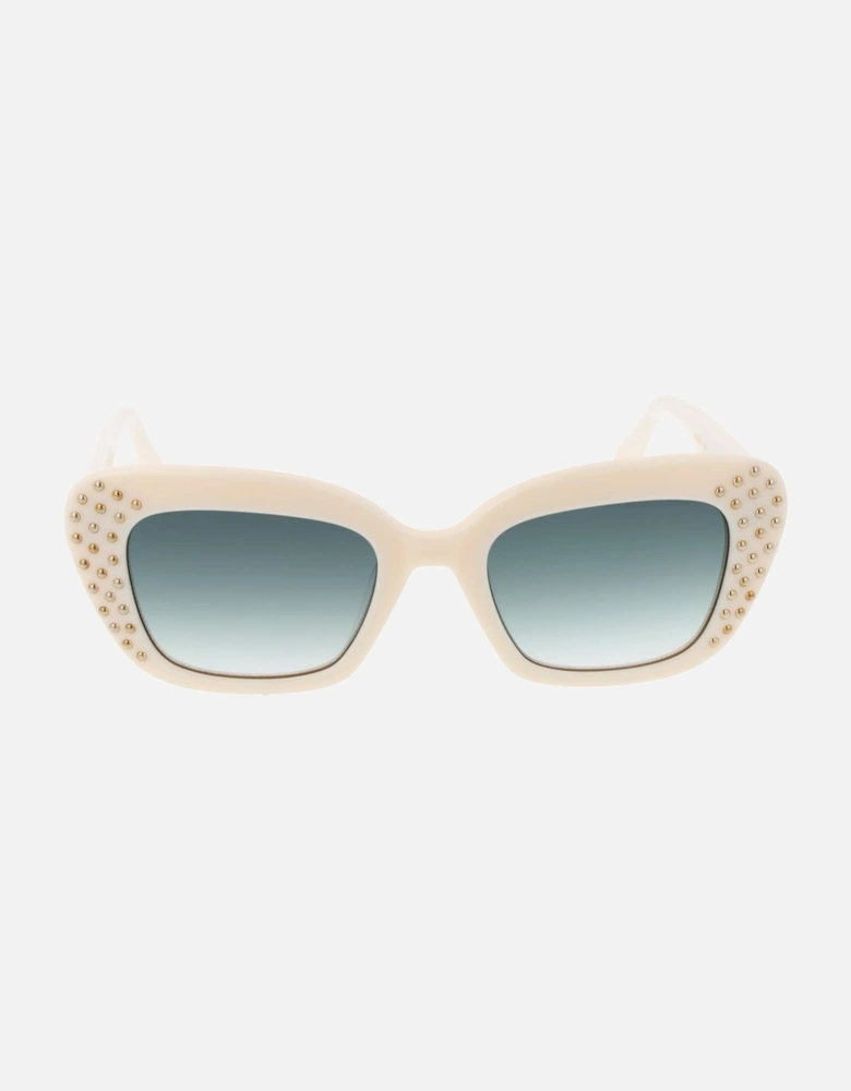 Cat Eye Gradient Sunglasses with UVA/UVB Protection Women - Cream