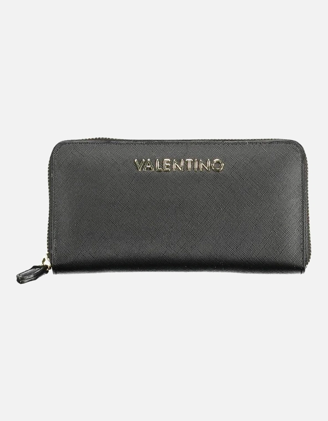 Zip-Around Wallet with Coin Purse and Logo Women - Black, 4 of 3