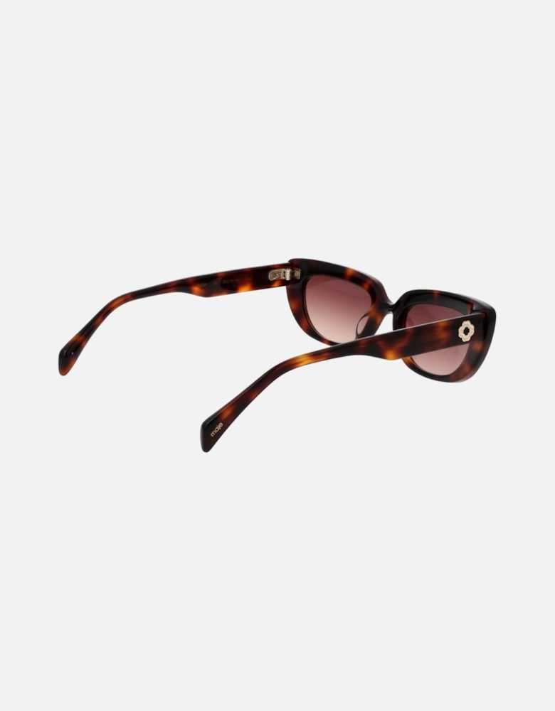 Cat Eye Acetate Sunglasses with 100% UV Protection Women - Brown