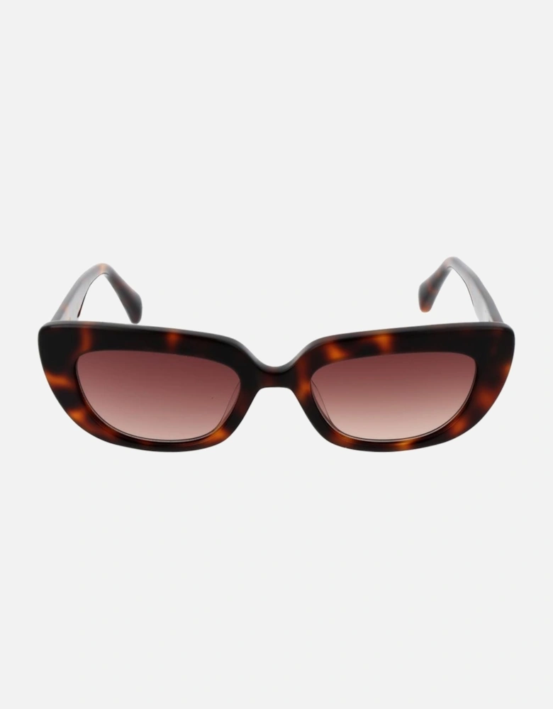Cat Eye Acetate Sunglasses with 100% UV Protection Women - Brown