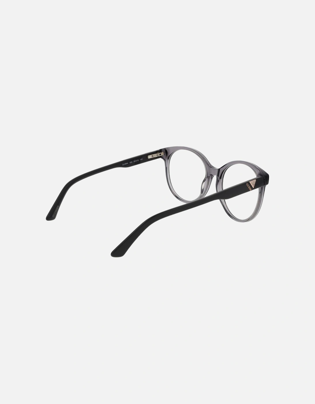Round Acetate Frame Glasses Women - Gray