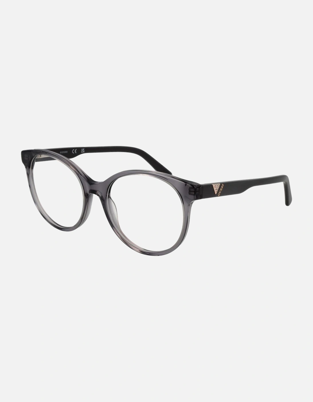 Round Acetate Frame Glasses Women - Gray, 4 of 3