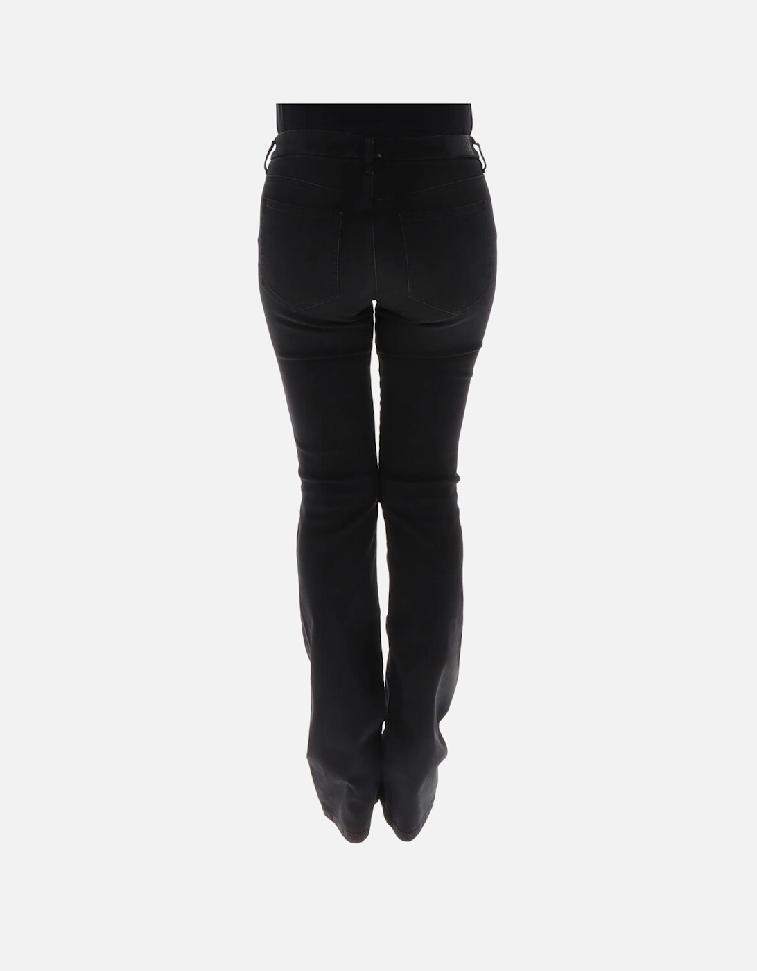 Ripped Effect Worn Out Skinny Jeans Women - Black