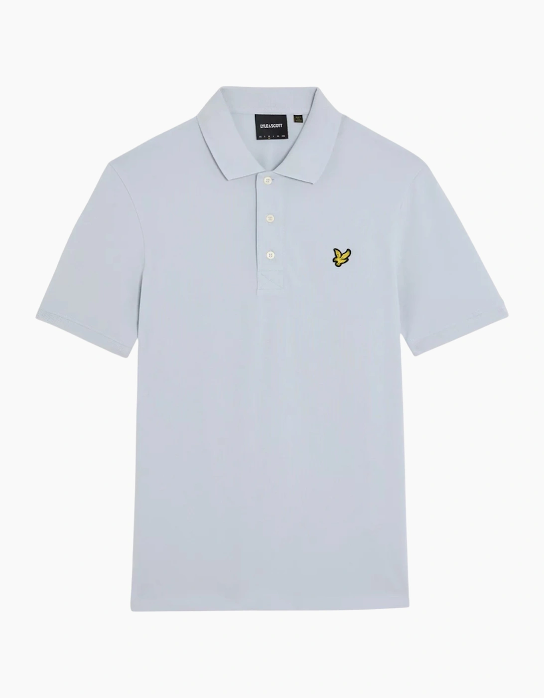 Lyle And Scott Men's Blue Lyle & Scott Polo Shirt Short Sleeve Summer Golf Tee Cotton Jersey Sports - - : 38/Regular M