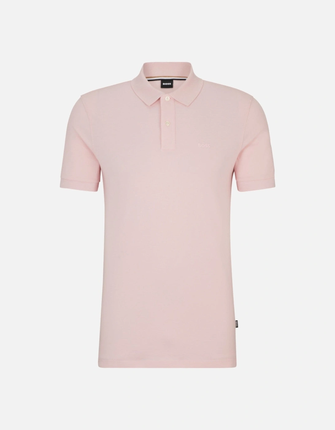 BOSS Black Pallas Polo Shirt 688 Light Pastel Pink, 5 of 4