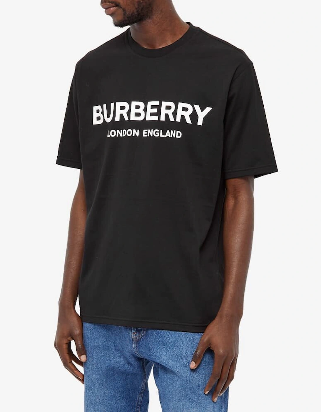 London Letchford Printed T-Shirt in Black