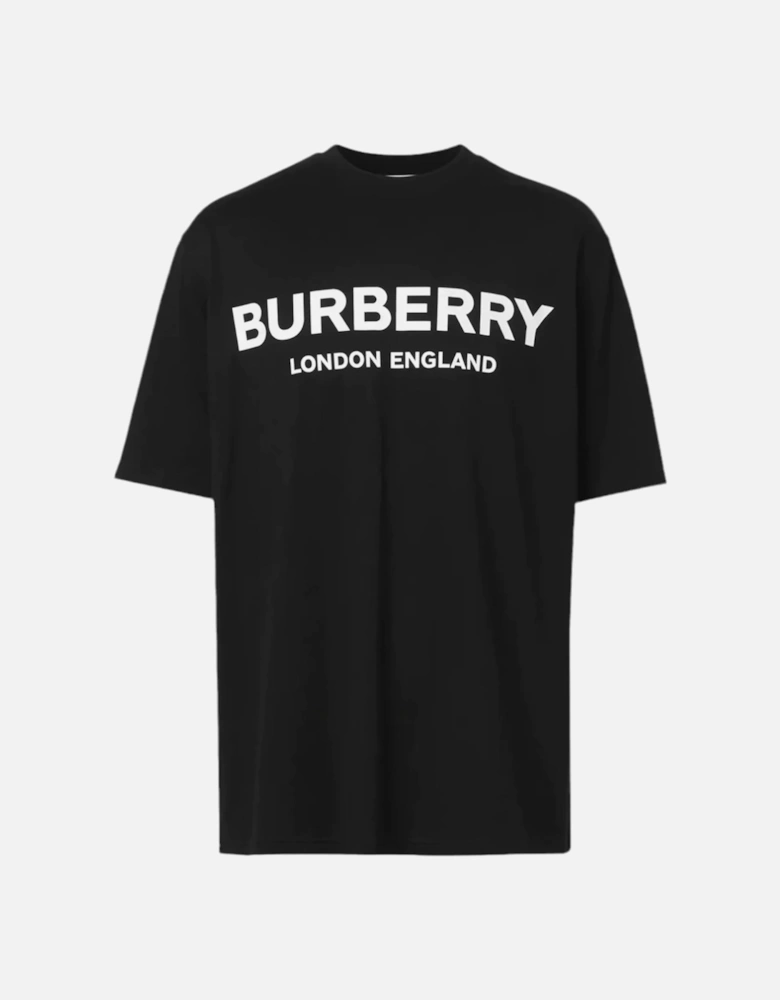 London Letchford Printed T-Shirt in Black