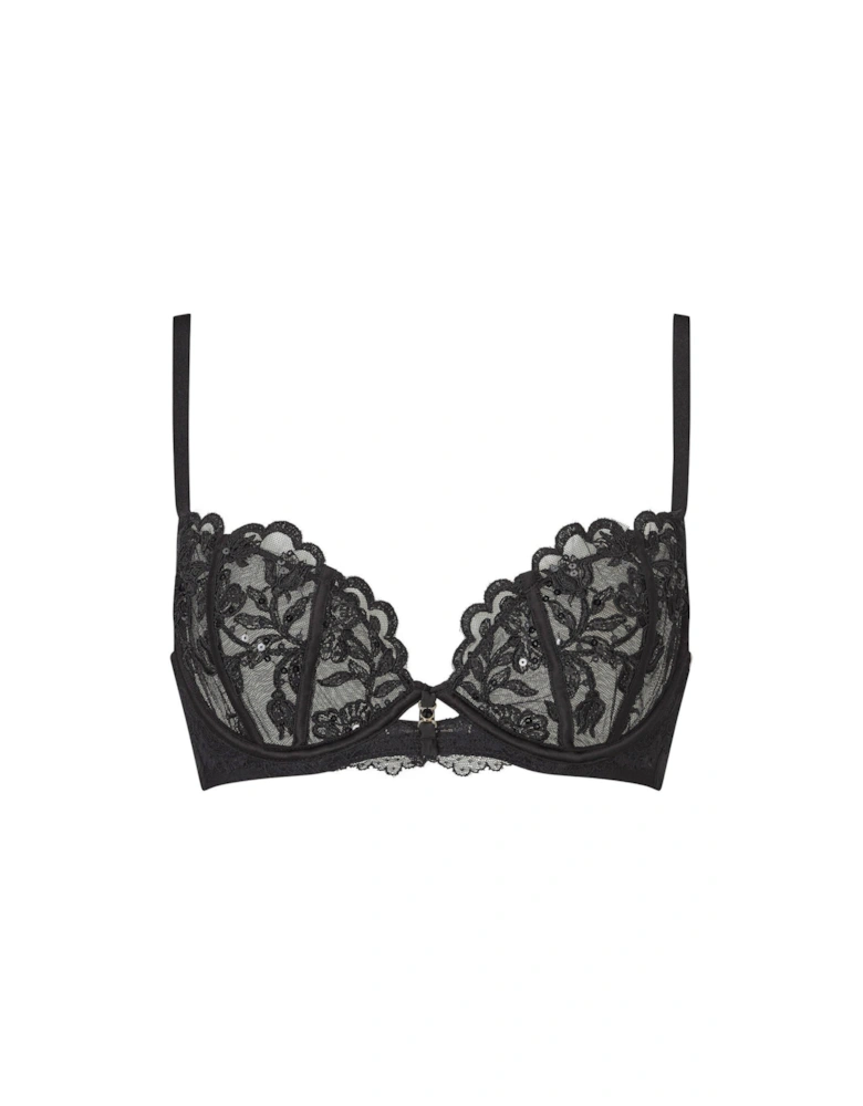 Icon Non Padded Plunge Bra - Black
