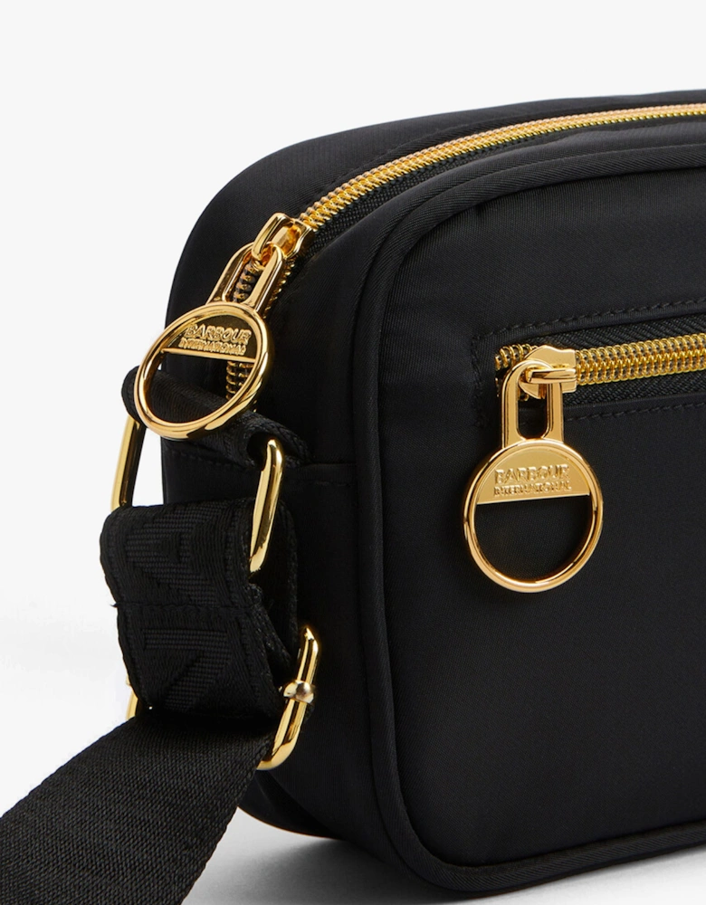B.INTL MICRO QUALIFY Womens Crossbody Bag Black