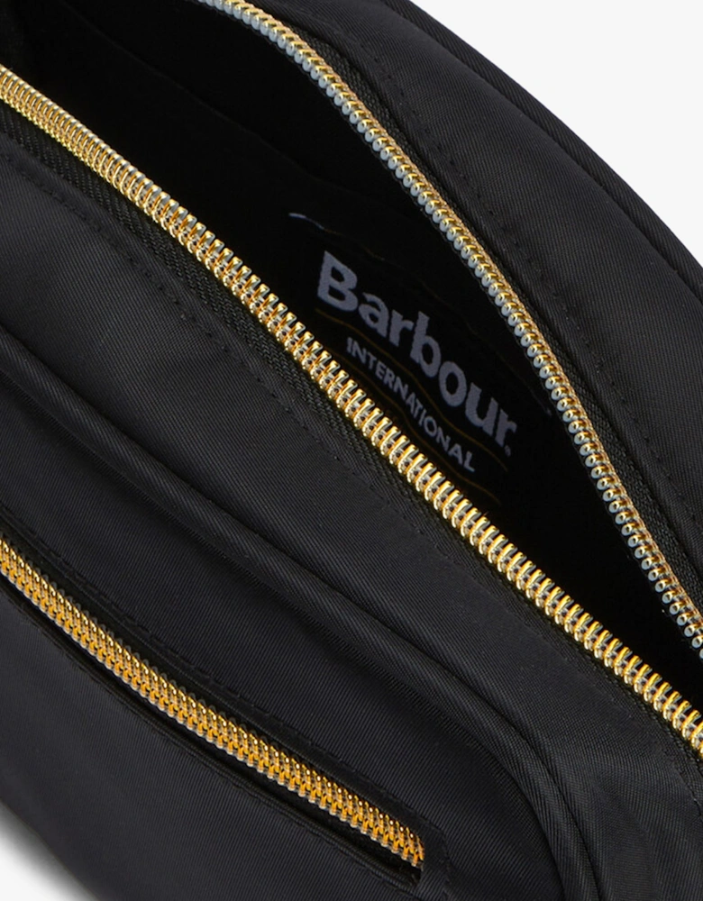 B.INTL MICRO QUALIFY Womens Crossbody Bag Black