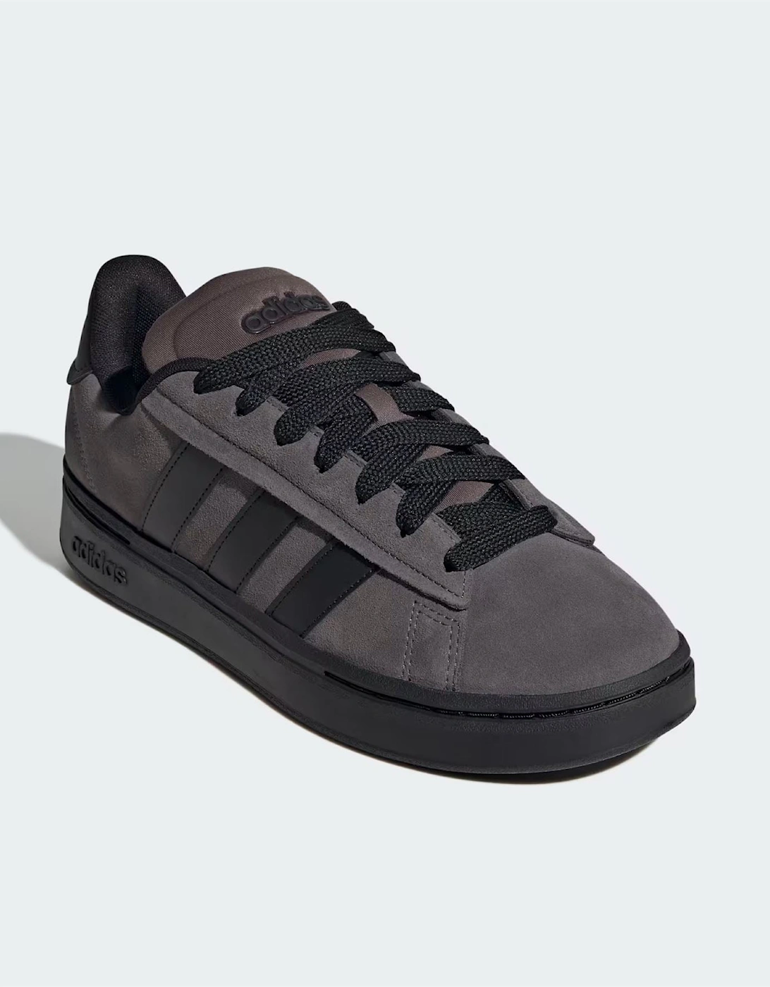 Grand Court Alpha 00s Charcoal/Black Trainers, 7 of 6