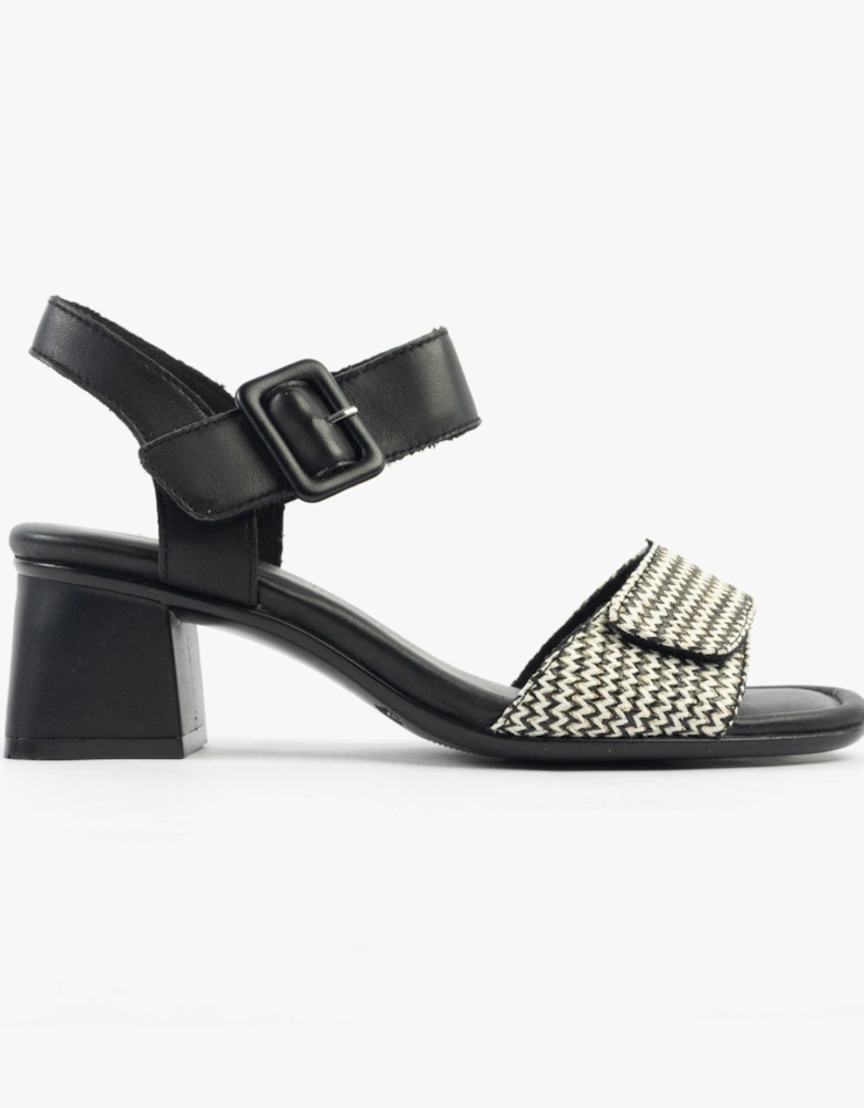 D1K51-03 Womens Sandals Black Combination